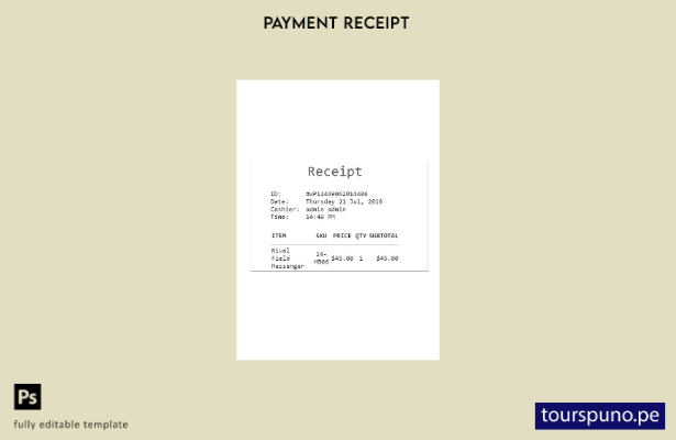 listo para imprimir plantilla de plantilla de recibo de efectivo